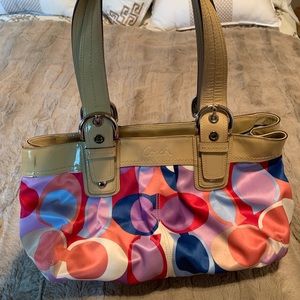 Colourful Coach Purse